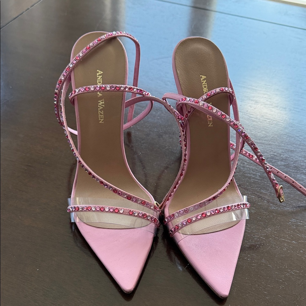 Pink Strappy Heels BRAND NEW